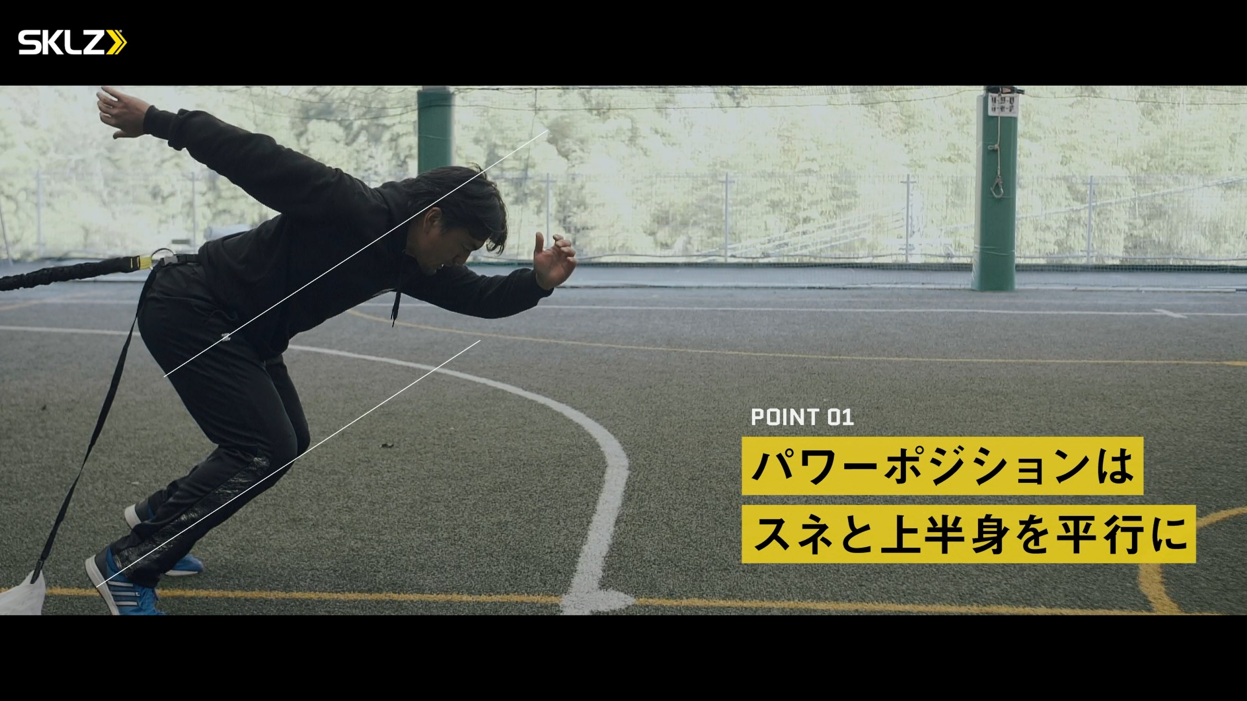 04_SKLZ-SPEED CHUTE, ACCELERATION TRAINERを使ったトレーニングのポイント 04_SKLZ-SPEED CHUTE, ACCELERATION TRAINERを使ったトレーニングのポイント