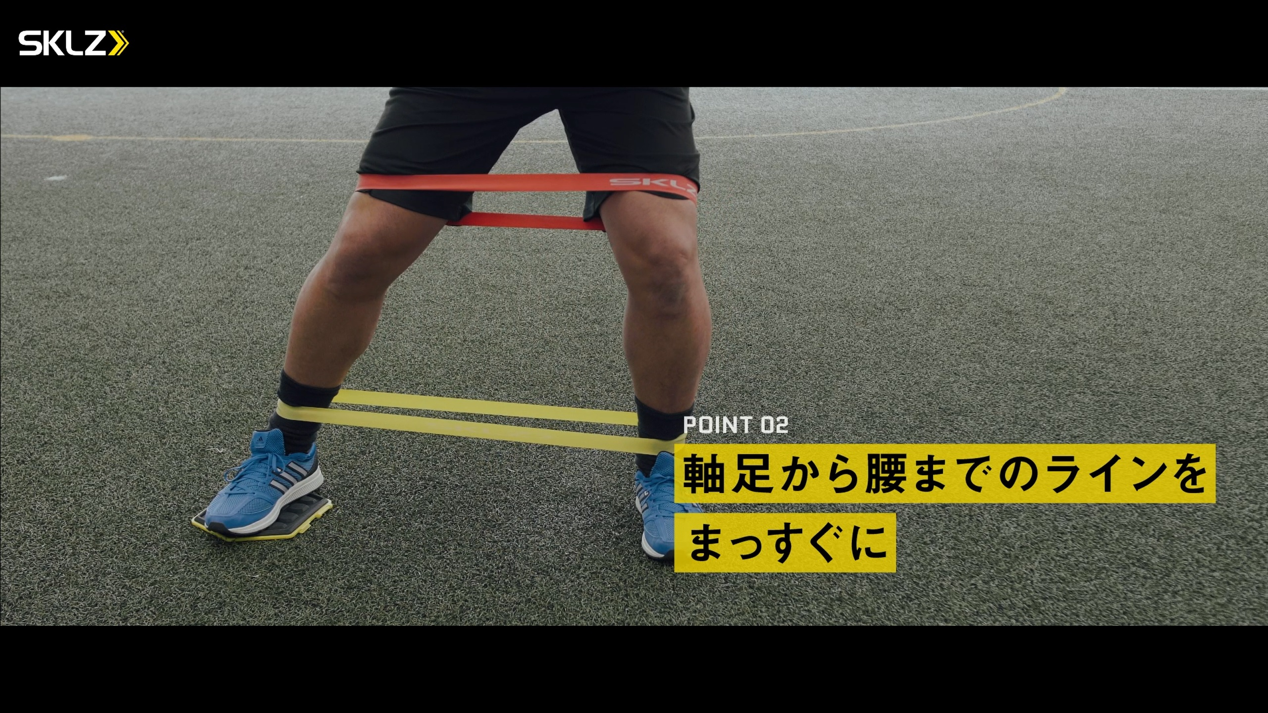 02_SKLZ-MINI BANDSを使用したトレーニングのポイント