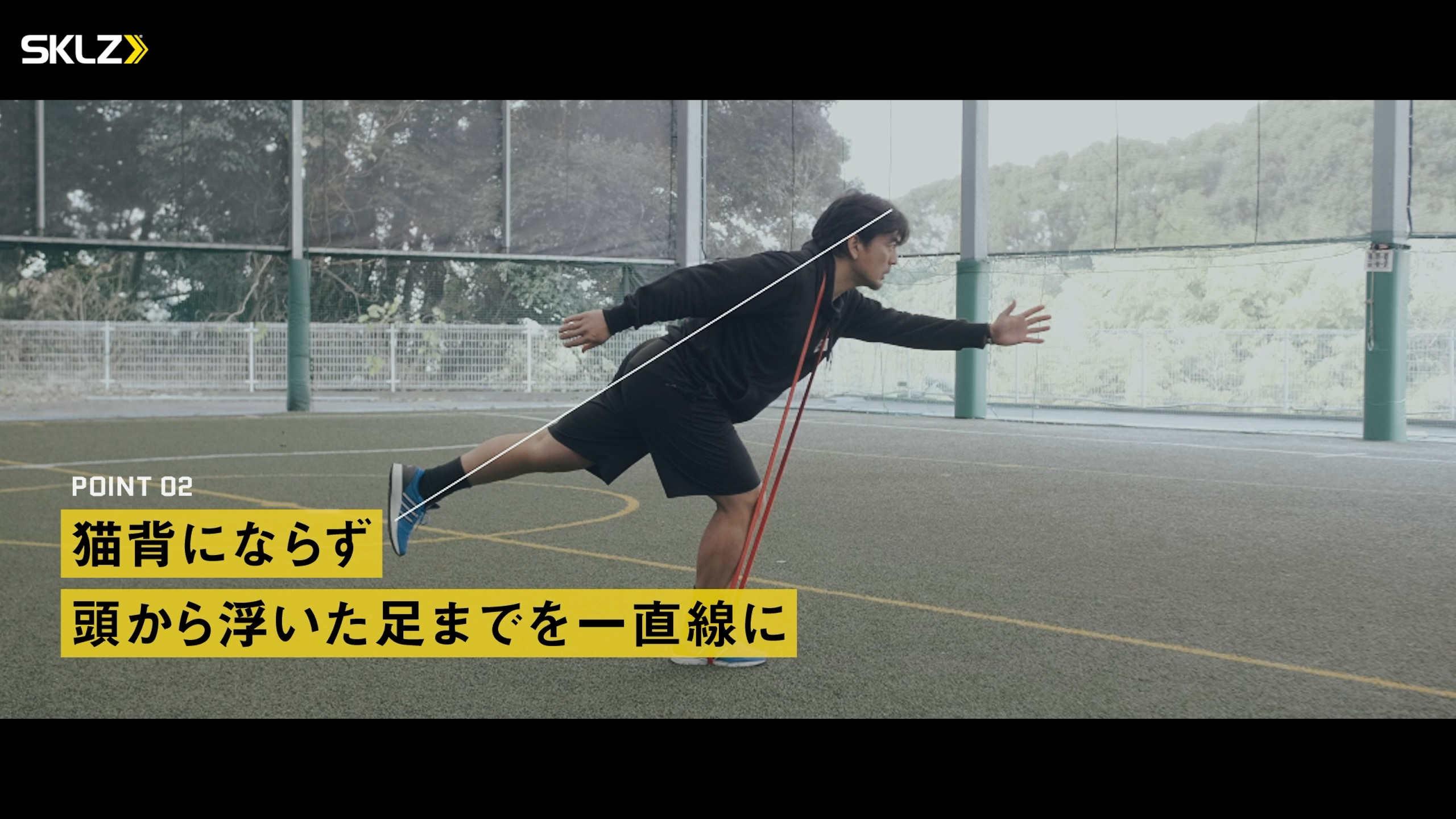 13_SKLZ-PRO BANDS MEDIUMを使用したトレーニングのポイント